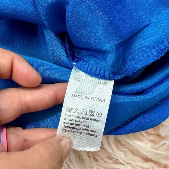 Women’s Large Blue Dress - Picture 2 of 7